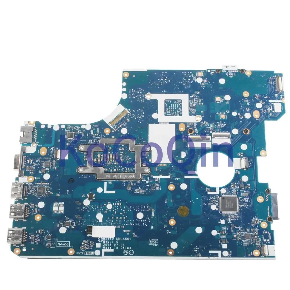 discount  KoCoQin Laptop motherboard For LENOVO ThinkPad E560 Mainboard 01HY628 01AW105 BE560 NM-A561 SR2EY