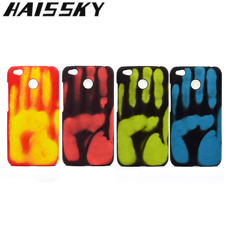 

Xiaomi Redmi 4X Case Thermal Sensor Case For Huawei Mate 10 Pro Heat Sensitive Cover Phone Case For Huawei Mate 10 Redmi 4X Capa