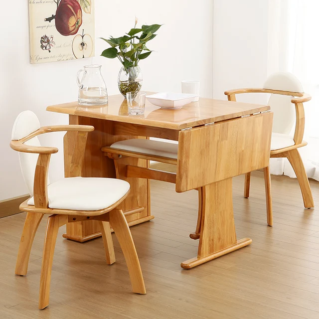 DT816,Rubber wood, tables and chairs meal, eat desk and chair, leather