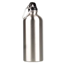 600 мл Спортивная бутылка для воды из нержавеющей стали с узким горлышком, бутылка для питьевой воды для кемпинга, велосипедная бутылка для воды
