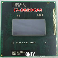 Процессор Intel i7 2820QM SR012 2,3 ГГц четырехъядерный 8 Мб кэш TDP 45 Вт 22 нм ноутбук ЦП разъем 1224 HM65 I7-2820qm