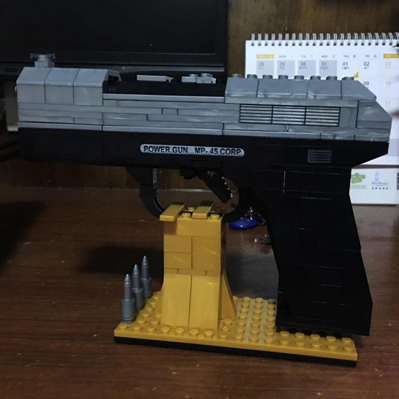 SWAT AK47 снайперская винтовка пистолет Desert Eagle наборы строительных блоков Детские