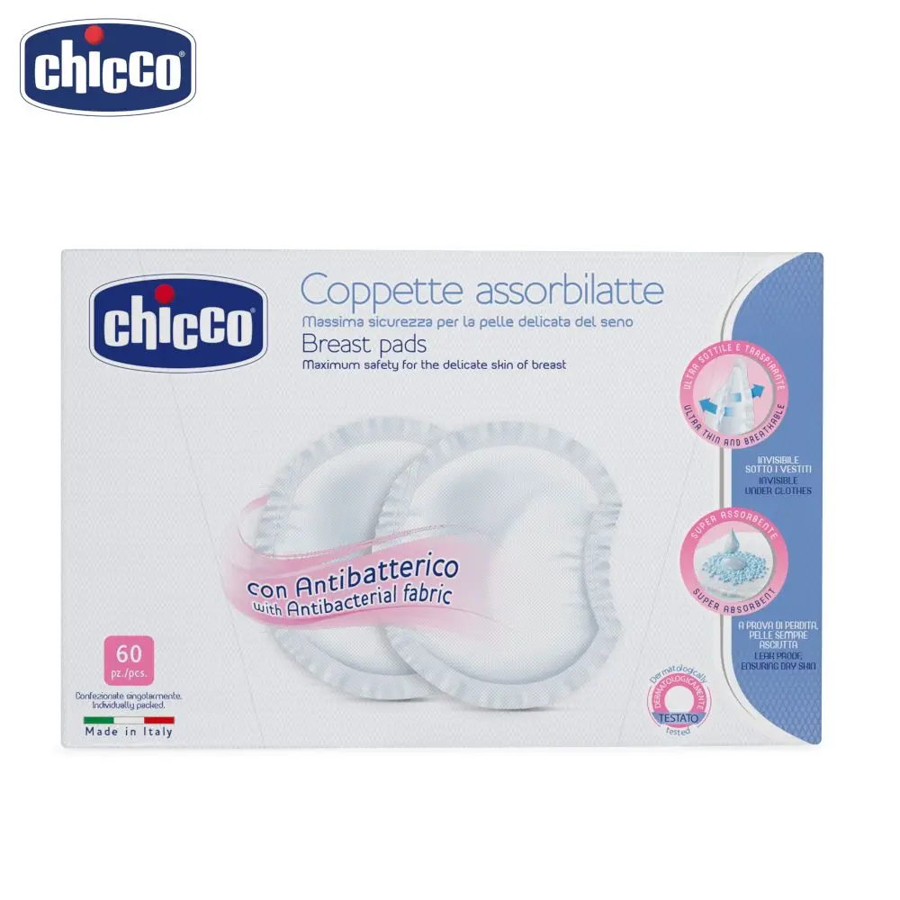 Chicco 8601 coussinets d'allaitement jetables | Coussinets d'allaitement, réutilisables, doublure de la poitrine