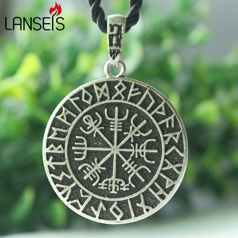 1 قطع lanseis odin's رمز قلادة الرجال قلادة فايكنغ نورس الروني الرونية vegvisir البوصلة قلادة التنين الروح المجوهرات 1 قطع lanseis odin's رمز قلادة الرجال قلادة فايكنغ نورس الروني الرونية vegvisir البوصلة قلادة التنين الروح المجوهرات