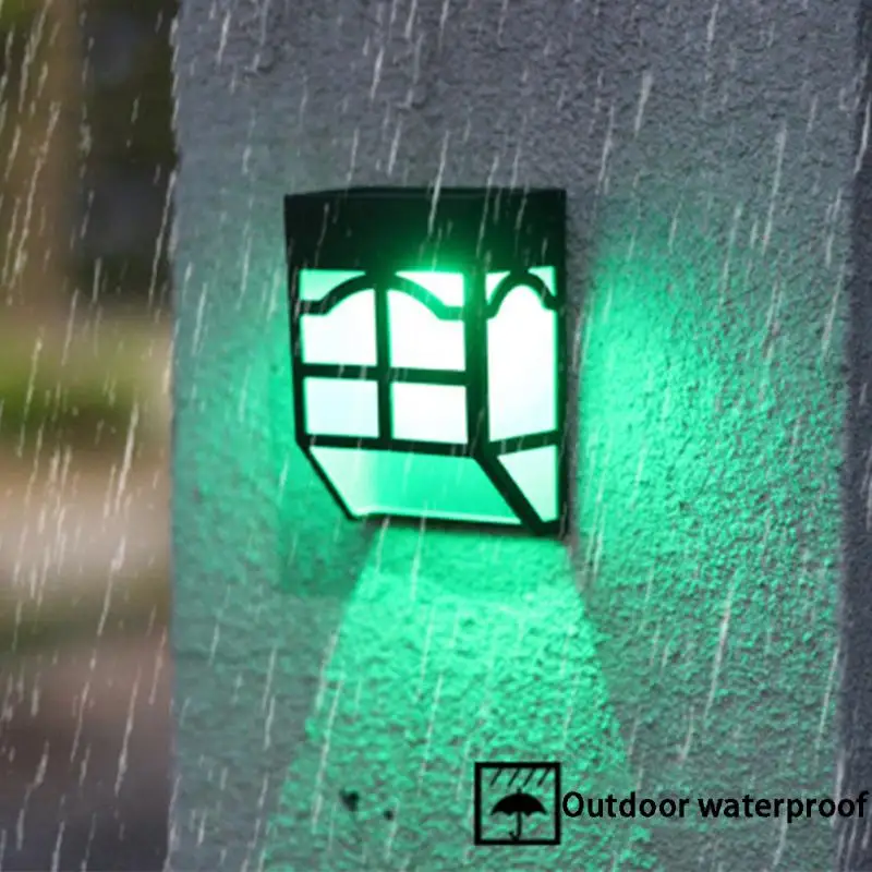 

Waterproof Solar Lights Outdoor Landscape Garden Home Fence Lights 6 Color Changing Light