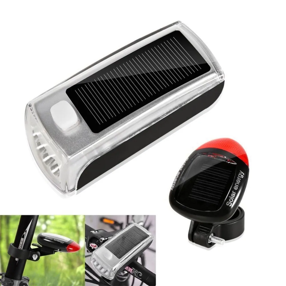 solar usb bicycle light