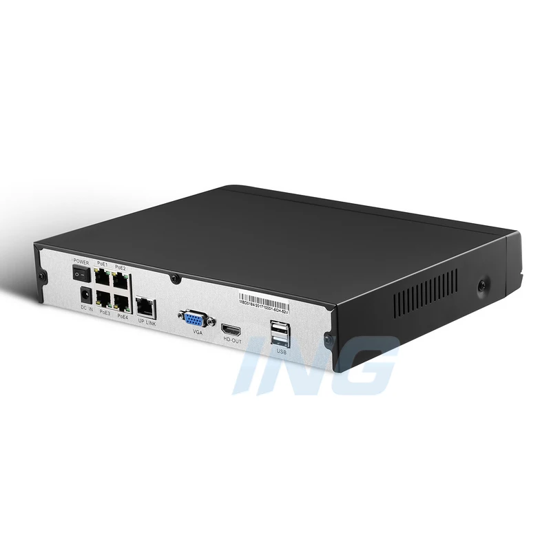 POE HD 1080P 4/8 канальный сетевой видеорегистратор 48 В 802.3af стандарт HDMI CH CCTV NVR ONVIF P2P