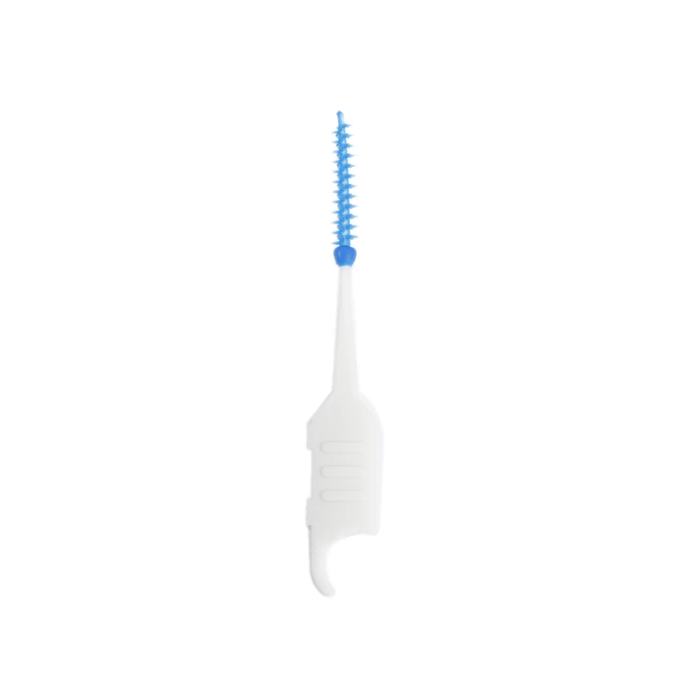 Y& W& F 120 шт Двойная Головка межзубная зубная щетка для зубочистки удобная портативная Глубокая чистка зубная щетка межзубная щетка