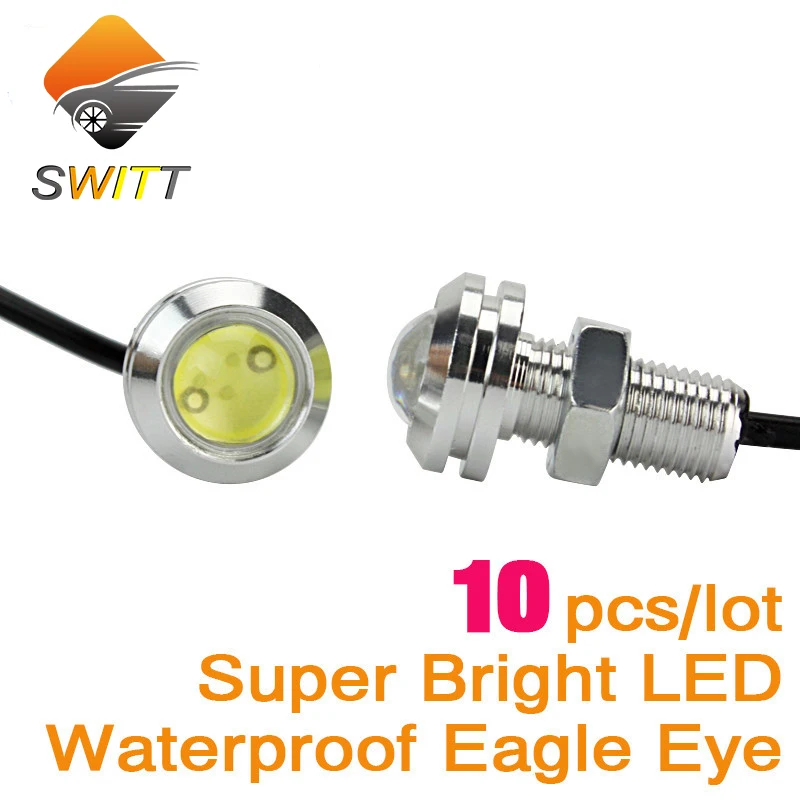 10pcs DRL led car light Eagle Eye parking lights Daytime Running Light