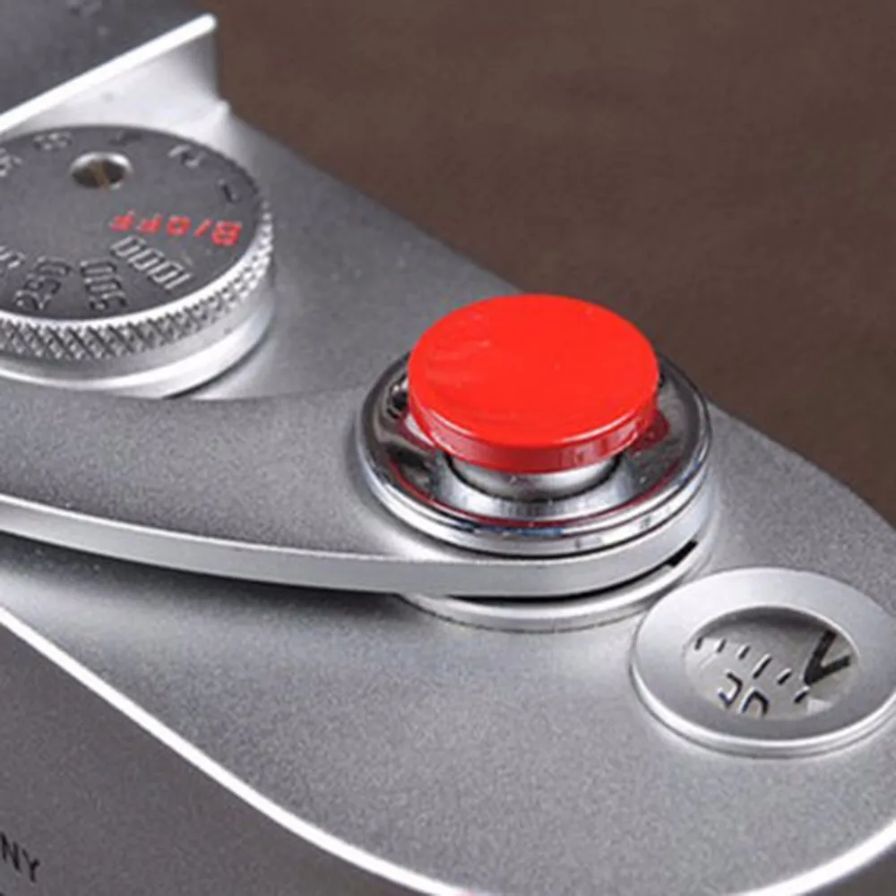 

1Pcs Camera Metal Soft Shutter Release Button for Fujifilm X100 Leica M4 M6 (Red)