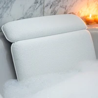 Ванная комната подушка для ванны ванна опора для шеи SPA водонепроницаемые подушки с присоски белый