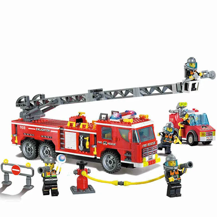 Enlighten Building Blocks Compatible with Lego E908 605P Models Building Kits Blocks Toys Hobby Hobbies For Chlidren