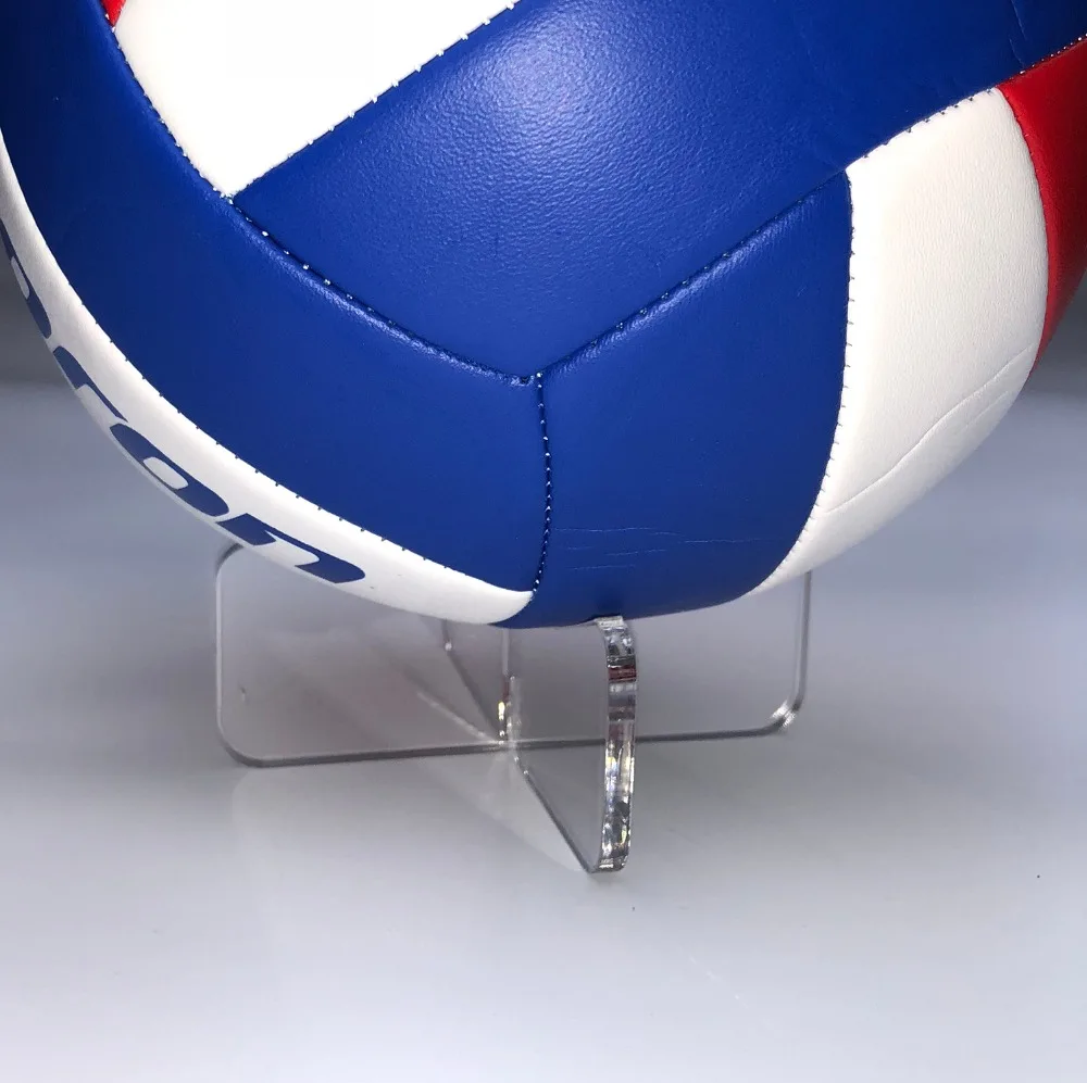 12,5x5 см 1 шт. прозрачный акриловый шар большая подставка держатель для витрины поддержка база для футбольный Волейбол Баскетбол регби мяч