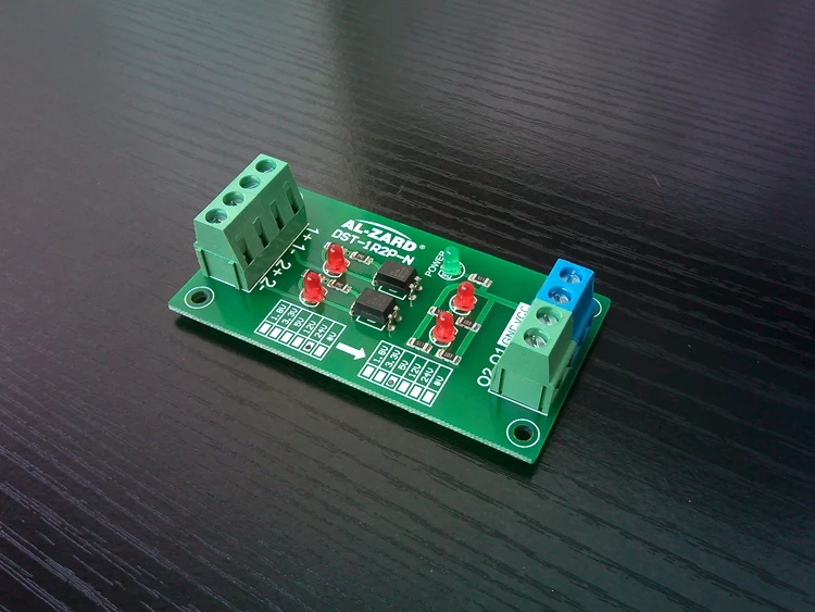 

2-channel PNP NPN optocoupler isolation board for MCU PLC signal level voltage conversion 1.8v 3.3v 5v 12v 24V NPN output