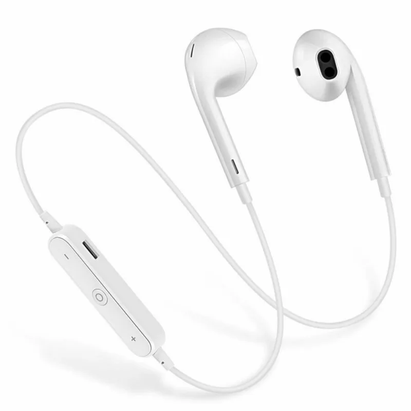 

S6 Sport Neckband Wireless earphone Bluetooth headphone earphone For Phone with Mic Earphone for xiaomi iphone all smart phone