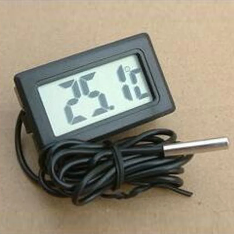 Mini Indoor and outdoor thermometer electronic digital thermometer with probe Outdoor