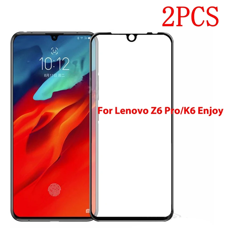 Закаленное стекло с полным покрытием для Lenovo Z6 Pro L78051 защитная пленка 2