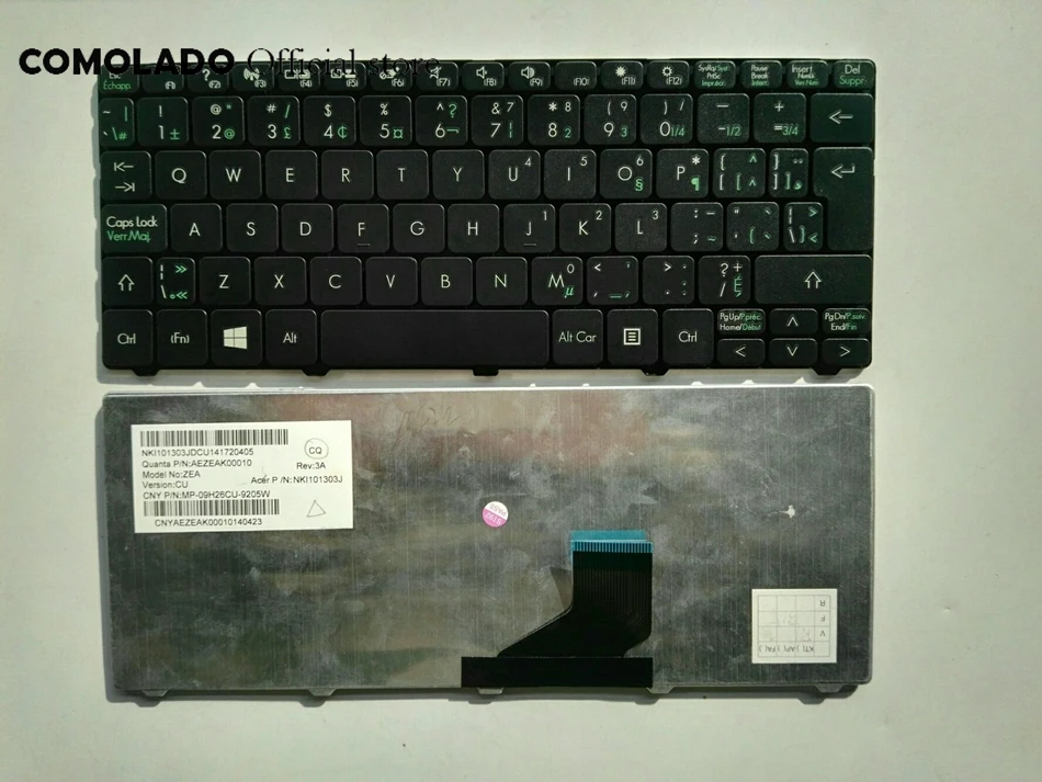 CF Канада-Франция для ACER 532h D255 D256 D257 D260 D270 532 521 EM350 N55C ZH9 черная клавиатура ноутбука