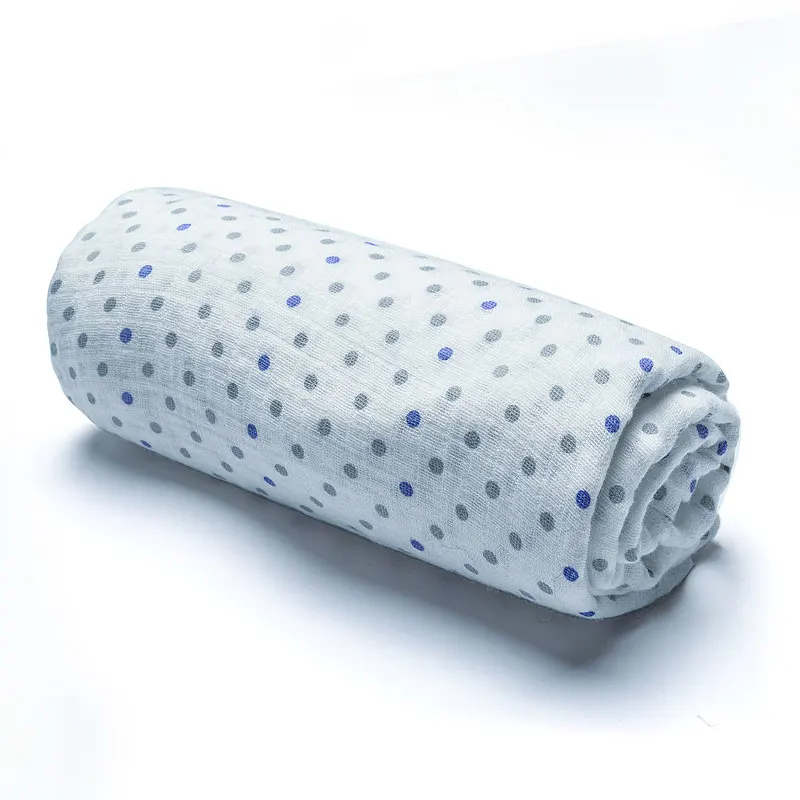 Murah Egmao Bayi 1 Piece Selimut Kapas Uniseks Bayi Swaddle Menerima Selimut untuk Anak Laki laki Perempuan Besar 120X120 Cm