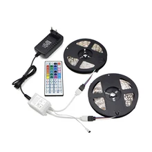 Светодиодная лента RGB 12 В постоянного тока 5050 2835 SMD 5 м 10 Гибкая