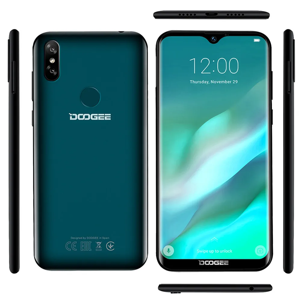 DOOGEE Y8 Waterdrop Screen Smartphone 6.1\