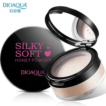 

BIOAQUA Loose Powder Face Powder Oil Control Cosmetics Brighten Face Powder Make Up Mineralize Skinfinish Cover Face Cream