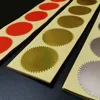 100Pcs 45mm Embosser Sticker for Embossing Stamp ,Customize Embosser seal ,Diy Embossing Seal for Card,University Certificate ► Photo 3/6