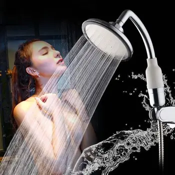 

Universal Filter Shower Head High Pressure Water Saving Bathroom Showerhead _WK