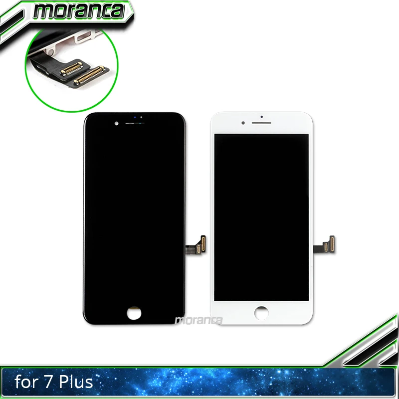 

100% Tested 7Plus Full LCD Display for iPhone 7 Plus LCD with Touch Screen Digitizer Assembly Replacement with Tracking No.