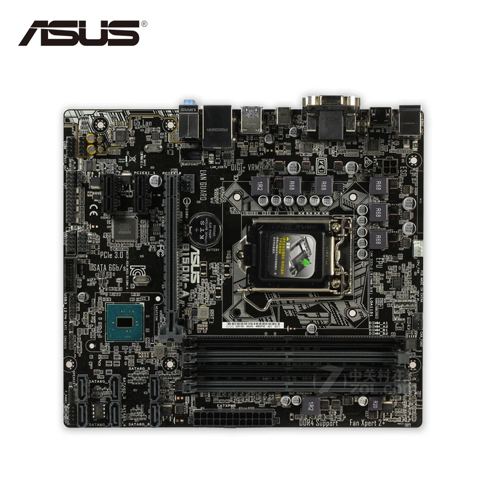 

Asus B150M-A Desktop Motherboard B150 Socket LGA 1151 i7 i5 i3 DDR4 64G SATA3 Micro-ATX