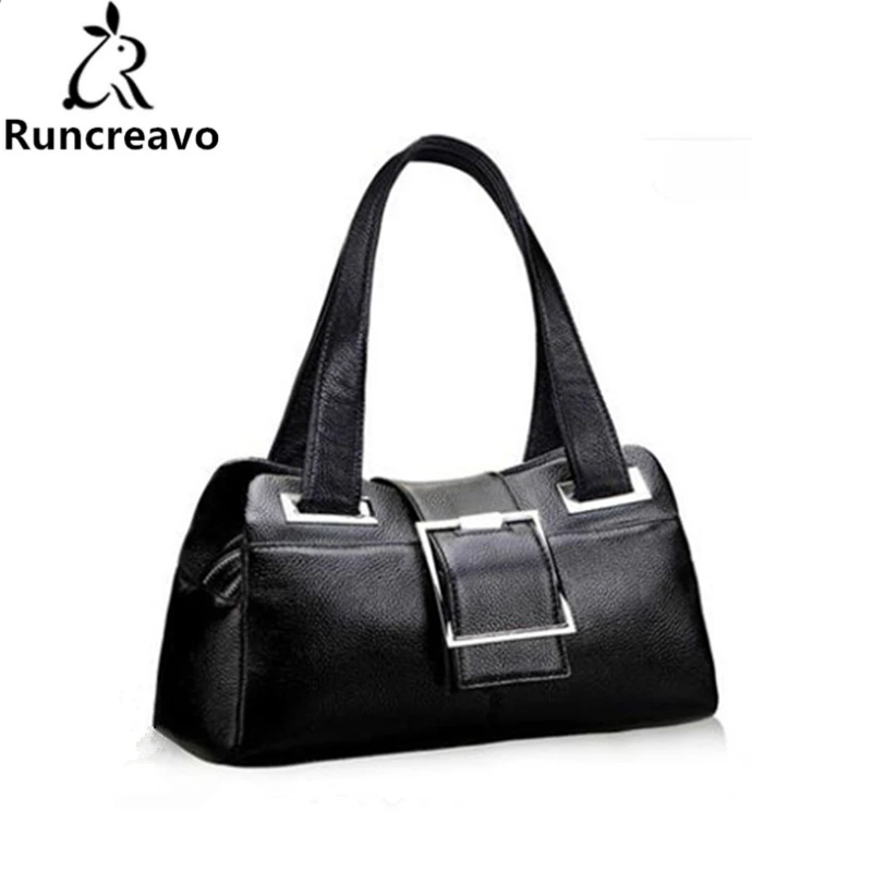 

2018 New Pattern Demeanour Genuine Leather Woman Package Handbag Fashion Pillow Package Middle Age Single Shoulder Package