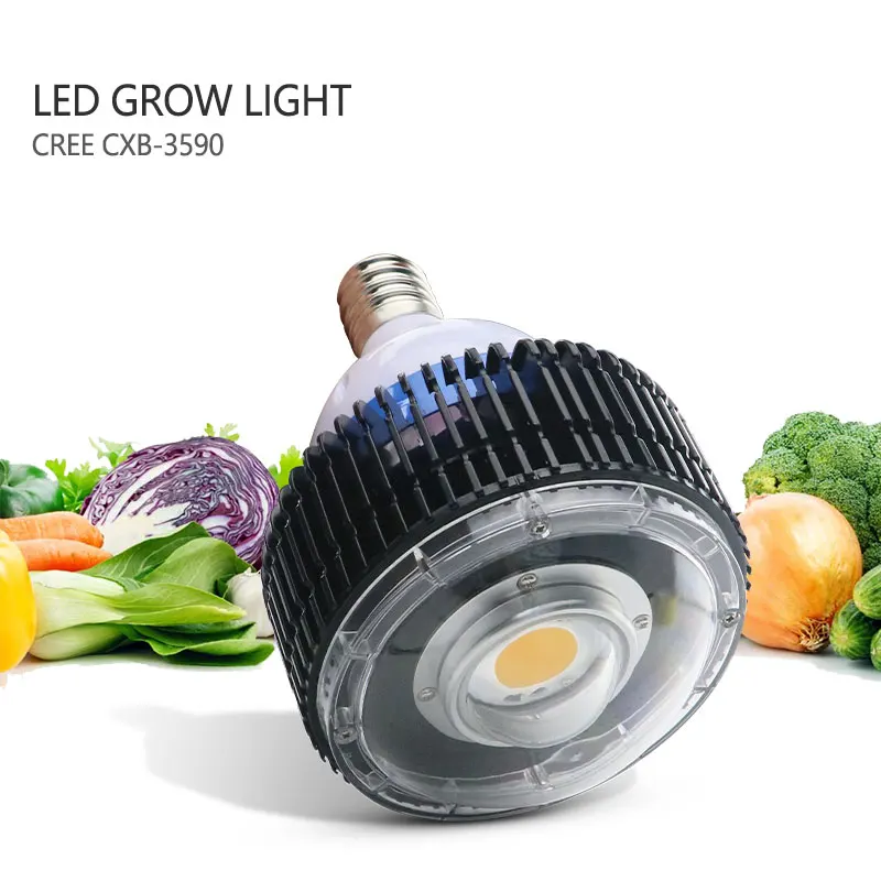 Светодиодная лампа для выращивания растений CREE COB E27 светодиодная полного