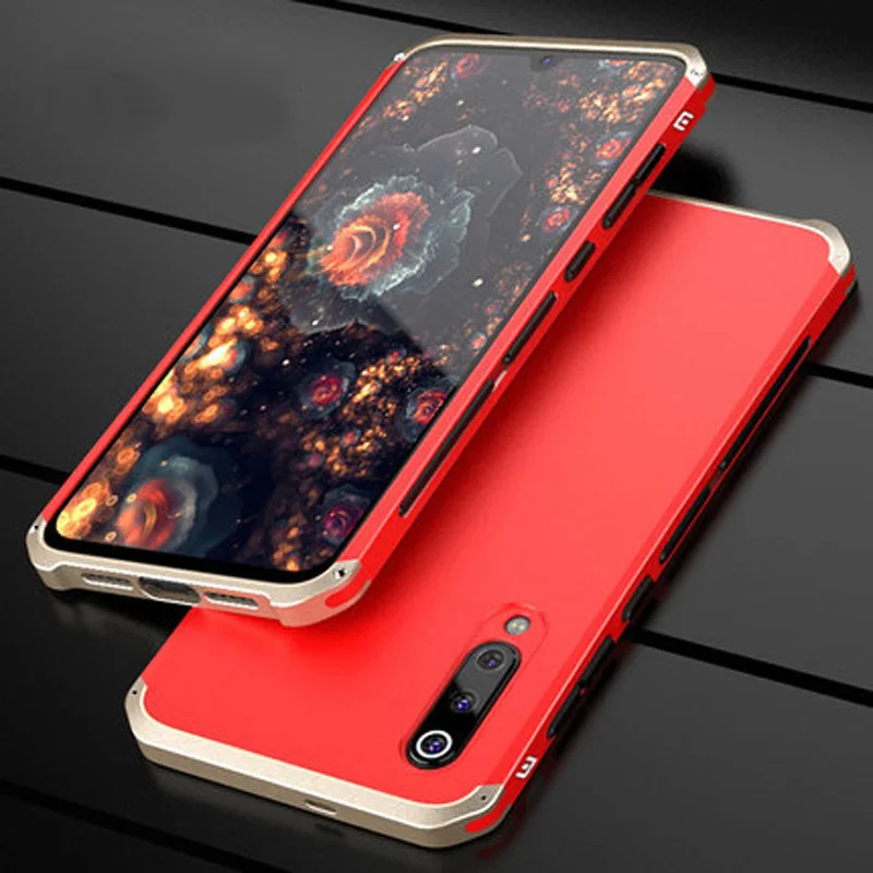 Чехол для телефона s для Xiaomi Mi 9 чехол с жесткой задней панелью металлический бампер бизнес чехол для телефона 6,39 ''для Xiaomi Mi 9 металлический Coque shell