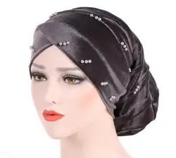 V3 1 шт. мусульманские Модные женские хиджабы мусульманский головной платок внутренняя шапка-чулок для женщин мягкий удобный хиджаб
