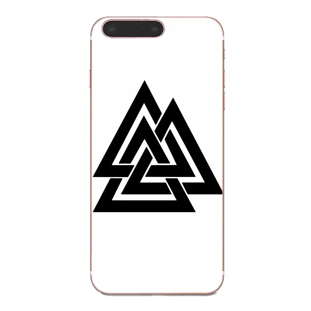 ТПУ мобильный Viking Warrior Valknut Odin логотип для Xiaomi Note 3 4 Mi3 Mi4 Mi4C Mi4i Mi5 Mi 5S 5X6 6X A1 Max Mix