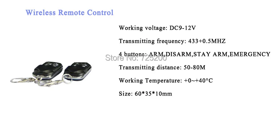 Беспроводной GSM SMS RFID умный дом сигнализация дистанционное управление с ЖК дисплей сенсорный экран