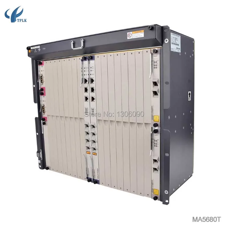 Original HUA WEI GPON OLT MA5680T With 2 SCUN 2 PRTE 2 GICF And One 16 