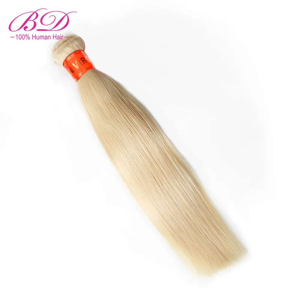 BD волос бразильский прямо натуральные волосы Связки светлые волосы#613 3 шт./лот Remy Инструменты для завивки волос