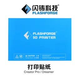 Flashforge 3D принтер флэш литой Технология аксессуары печати наклейки сборки плиты лента для создатель Pro/Dreamer