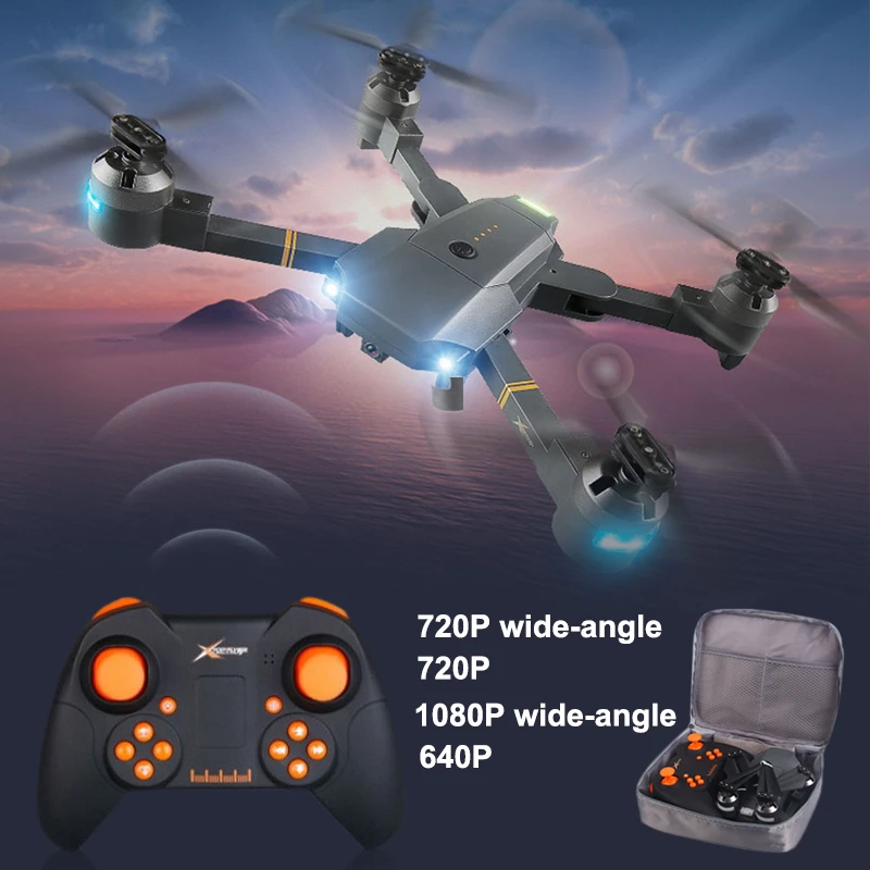 

Phoota 2.4GHz headless Mode 4CH Full HD 1080P camera Drone throwing mode fixed high folding UAV receiving packet Child Gift