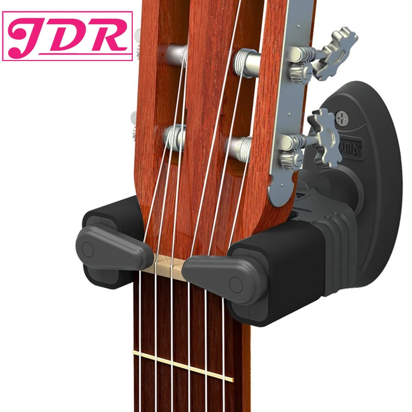 JDR вешалка для акустической классической электрогитары подставка для бас-гитары складной акустический классический безопасный с автоматическим замком механизм