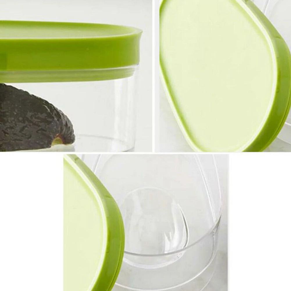Compact Plastic Home Reusable Practical Kitchen Fruits Containers Crisper Vegetable Non Toxic Avocado Savers Food Storage Box