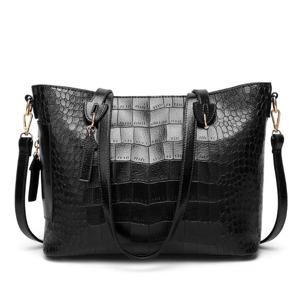 

Hot Sale Women Genuine Leather Handbags Shoulder Bags High Quality Vintage Style Leisure Bags