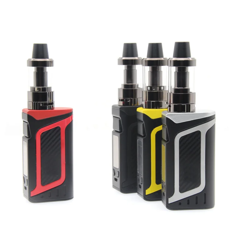 

80w vape kit 2000mAh Battery 3.5ml Atomizer Electronic Cigarette temperature control huge vaporizer vape