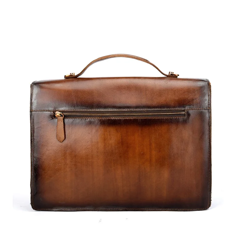 Сумка мессенджер мужская из натуральной кожи для ноутбука|leather laptop bag|bag briefcaseman bag