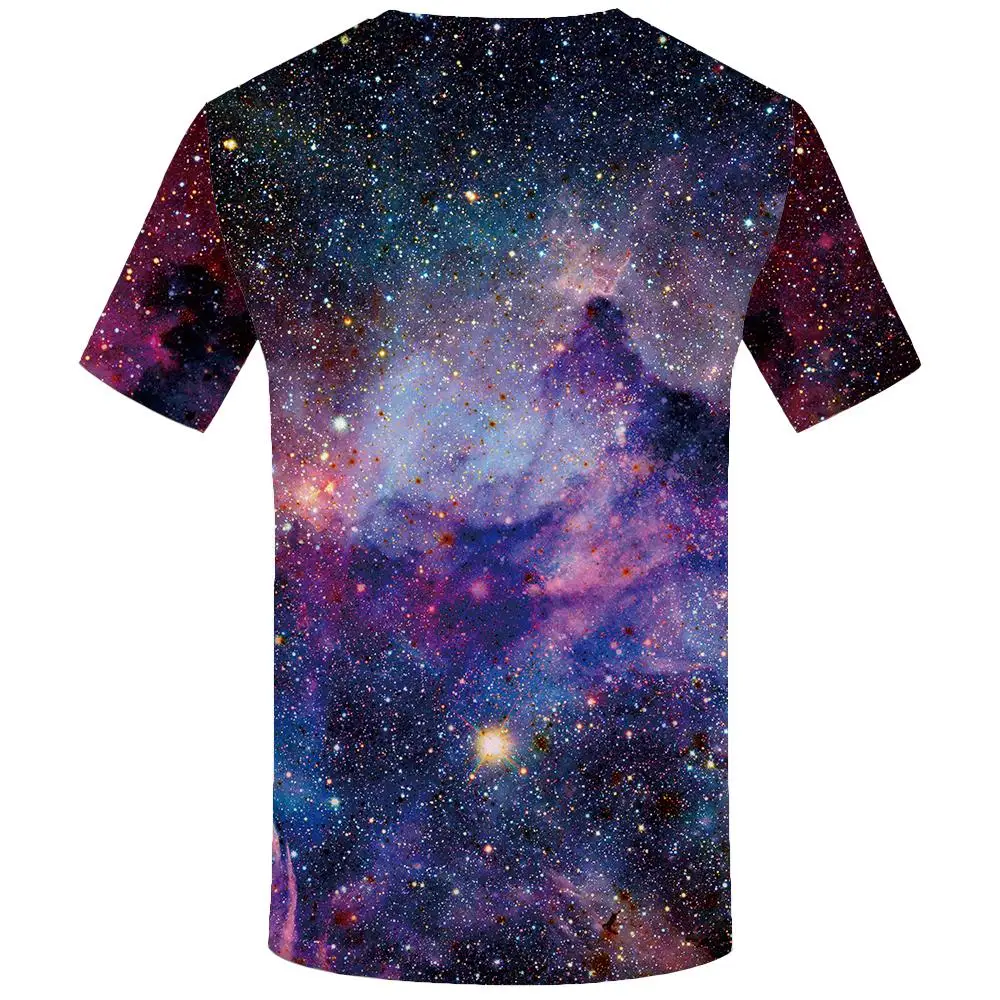 KYKU Brand Wolf Shirt Galaxy Tshirt Space T-shirt 3d T Shirt Men Short Sleeve Mens Clothing Funny T Shirts Summer 2018 New KYKU Brand Wolf Shirt Galaxy Tshirt Space T-shirt 3d T Shirt Men Short Sleeve Mens Clothing Funny T Shirts Summer 2018 New