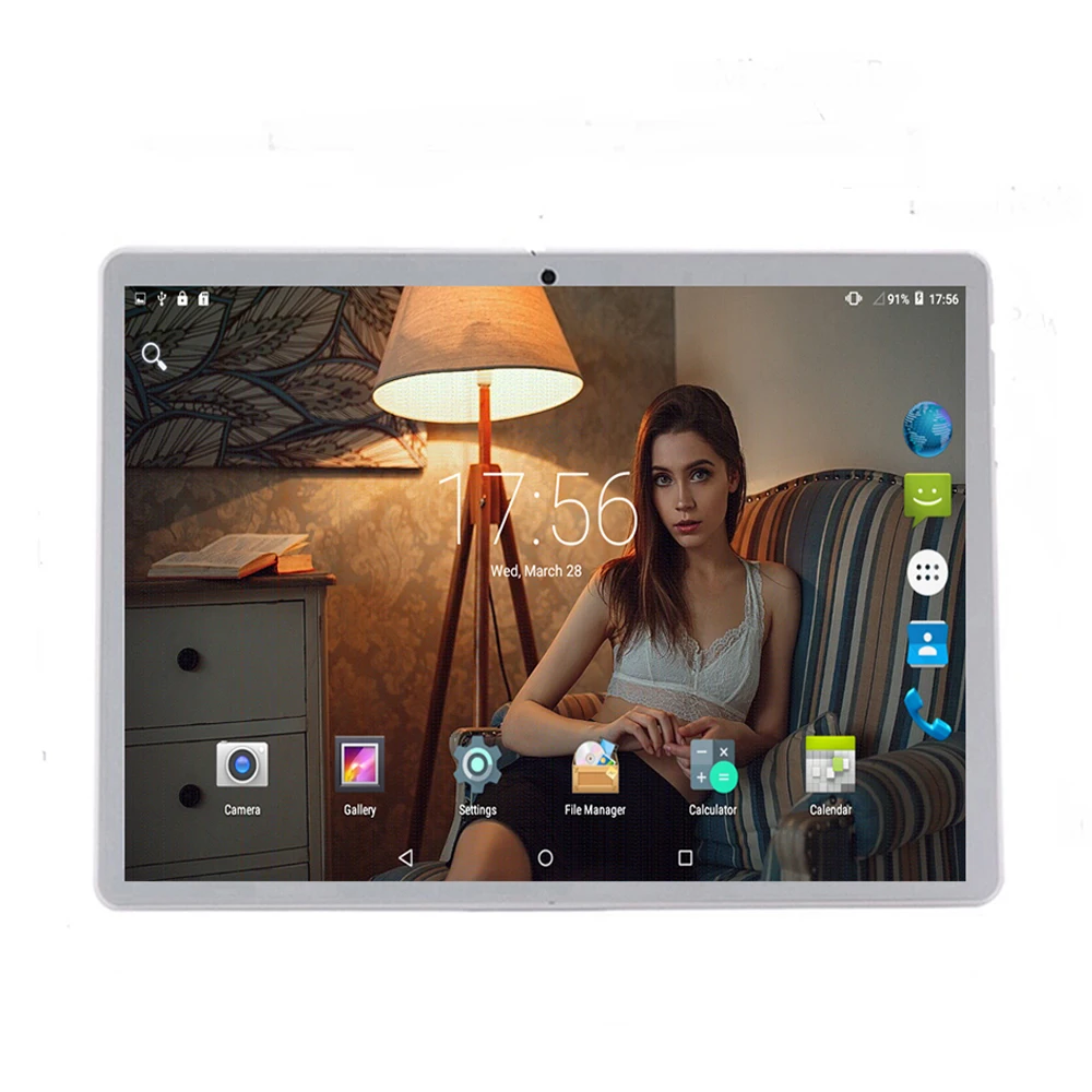 

3G Phone Call 10.1 inch 1280X800 2.5D Screen Octa Core CPU Android 7.0 OS Children Gift 10'' android tablet gps