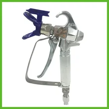 Sat2418 Новое поступление безвоздушного Краски опрыскиватель спрей инструмент с Совет Гвардии опрыскиватель Инструменты Стандартный nozzle517 безвоздушного Пистолеты-распылители Совет Гвардии