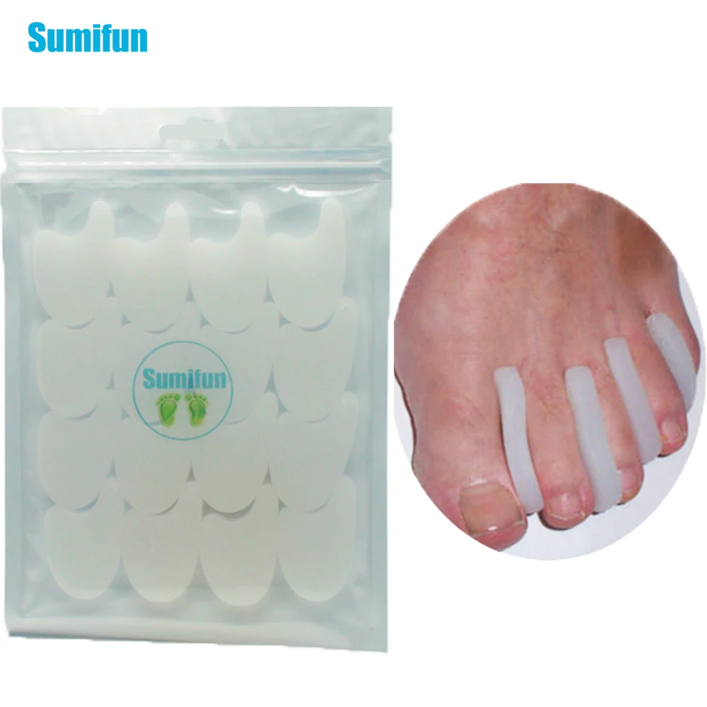 Silicone Toe Separators For Corns Foot Care Tool Thumb valgus protector