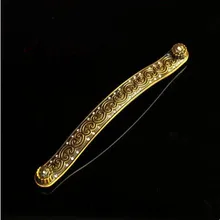 160mm royal gold furniture handle glass diamond cabinet drawer handle pull crystal bronze dresser cupboard door
